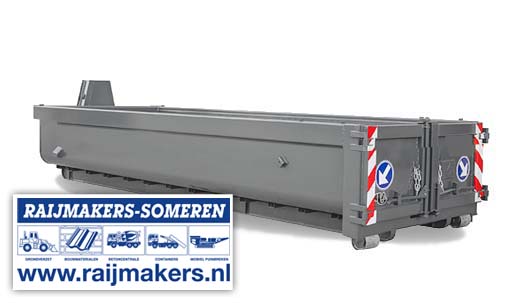 6m3 container huren met grote bak - Raijmakers Someren Containerverhuur